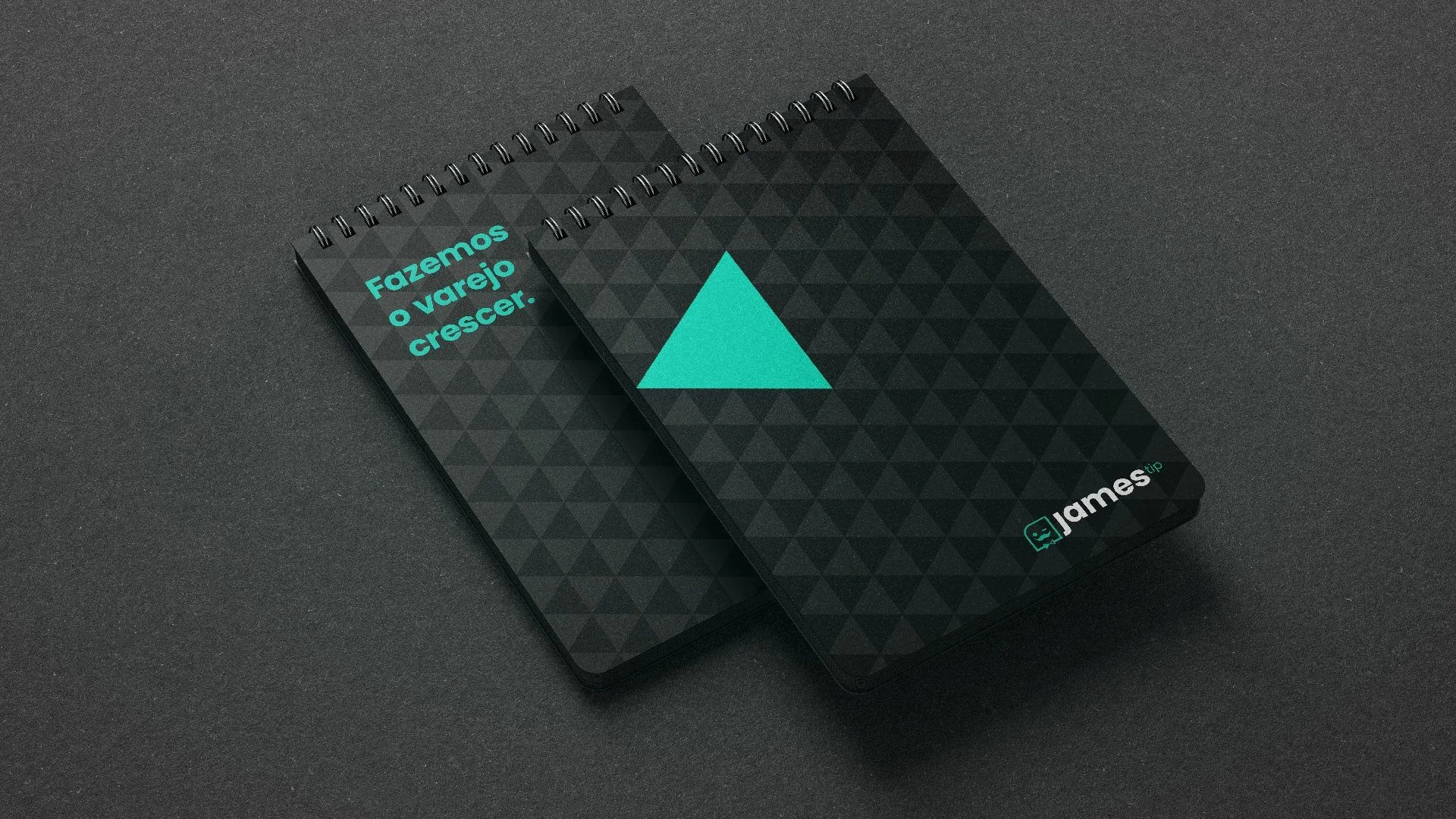 James Tip cards with the teal arrow